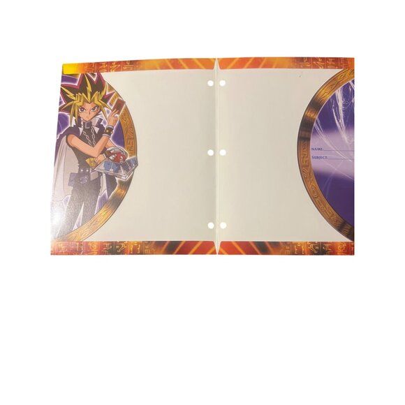 Vintag 1996 Yu-Gi-Oh! Enter The Shadow Realm Binder Folder New Unused Starpoint - Picture 4 of 4